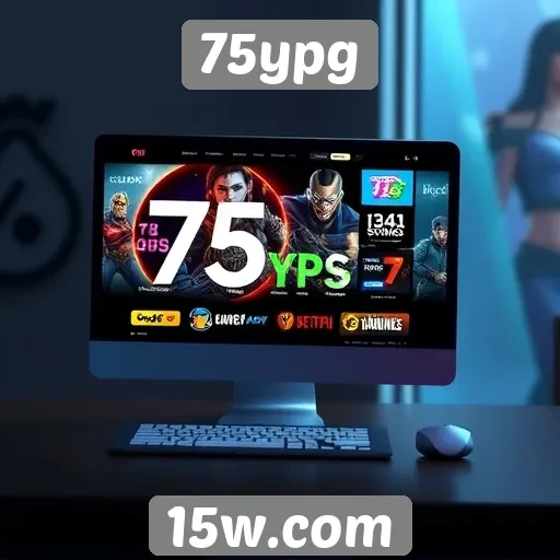 Explorando a interface intuitiva do site 75ypg