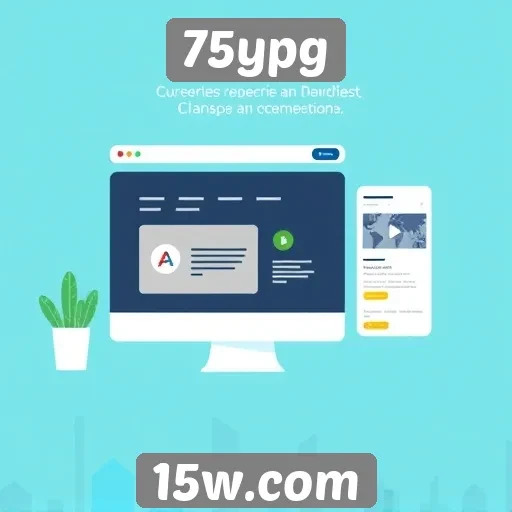 Análise da interface do site 75ypg para usuários